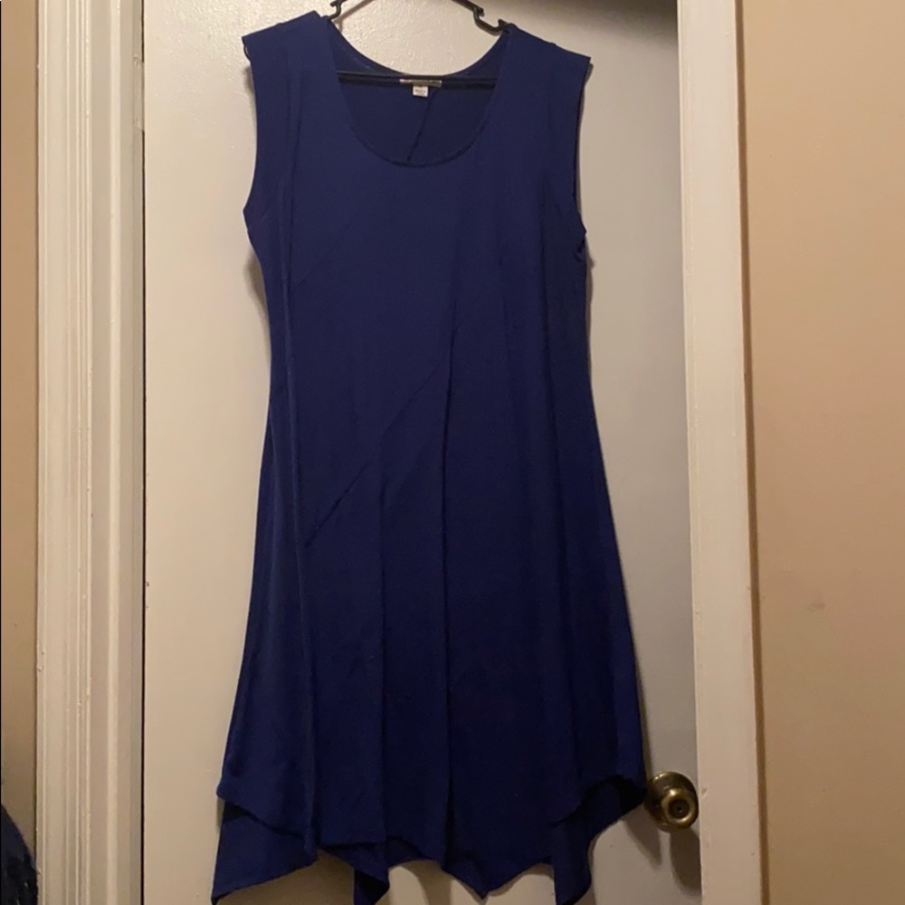 John Paul Richard blue dress